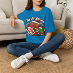 ’Tis the Season Christmas Nurse Dumplings T-Shirt | Cute Squishy Style
