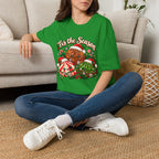 ’Tis the Season Christmas Nurse Dumplings T-Shirt | Cute Squishy Style