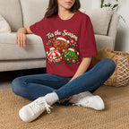 ’Tis the Season Christmas Nurse Dumplings T-Shirt | Cute Squishy Style